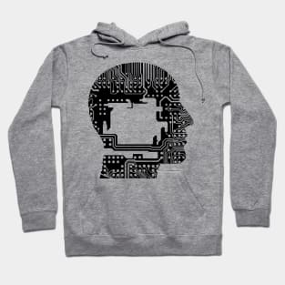 Gears Computation Line Intelligence Hoodie